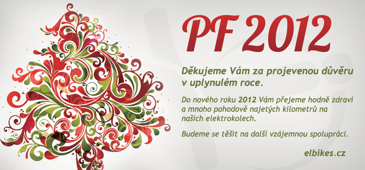 elbikes.cz  Vám přeje pohodový rok 2012